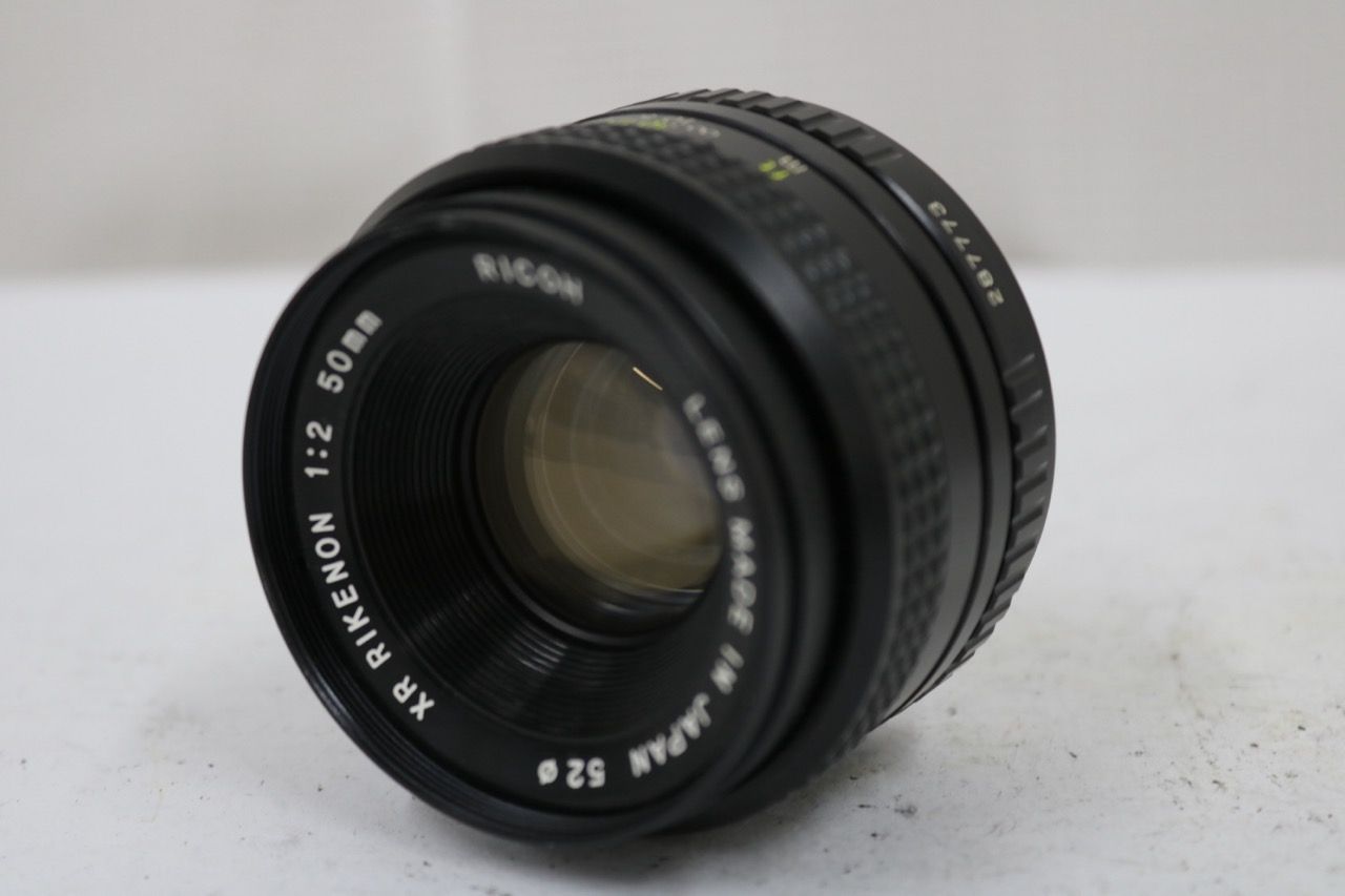 返品保証】 【和製ズミクロン】リコー Ricoh XR RIKENON 50mm F2