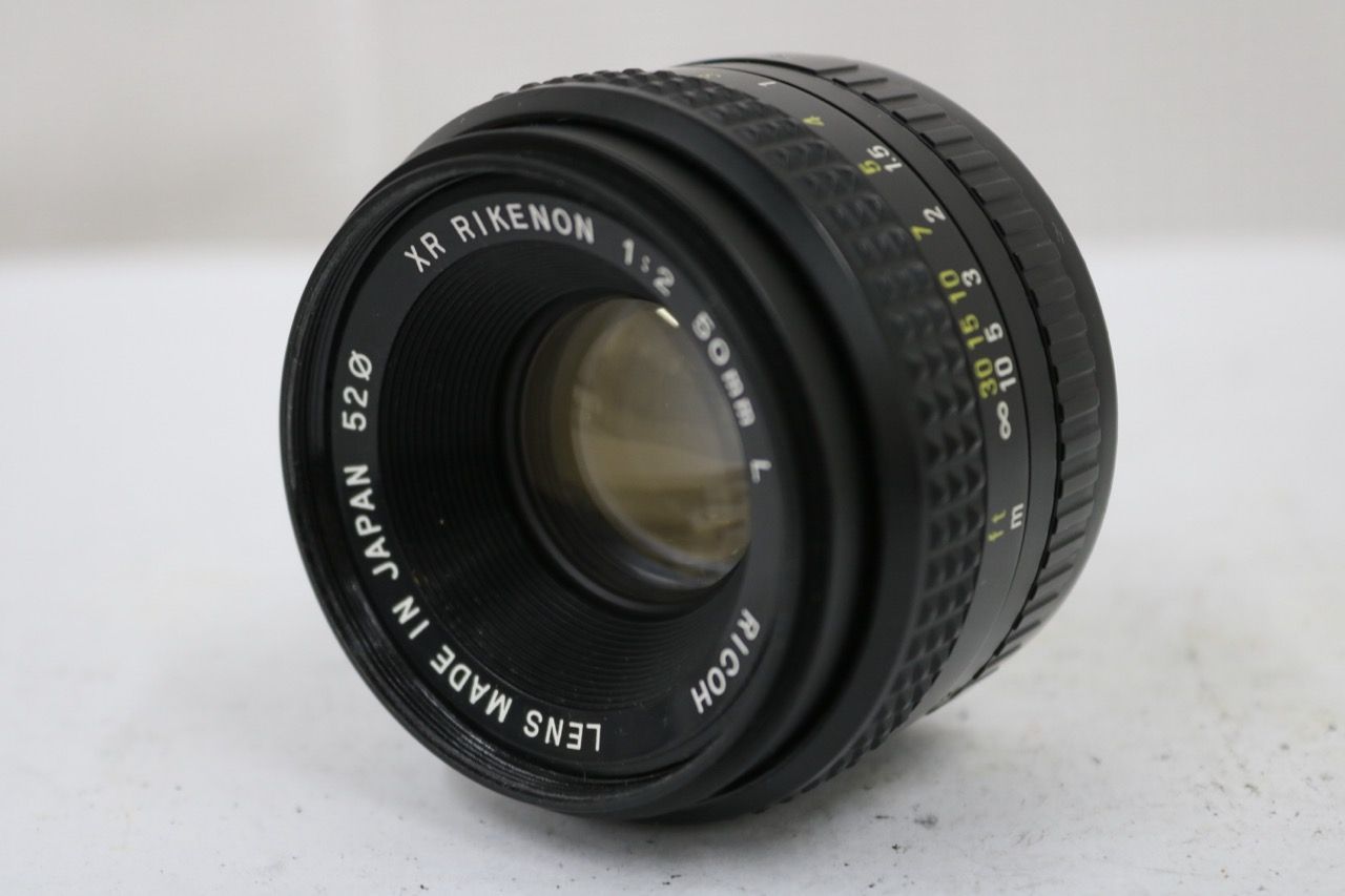 【返品保証】 リコー Ricoh XR RIKENON 50mm F2 L レンズ e13080