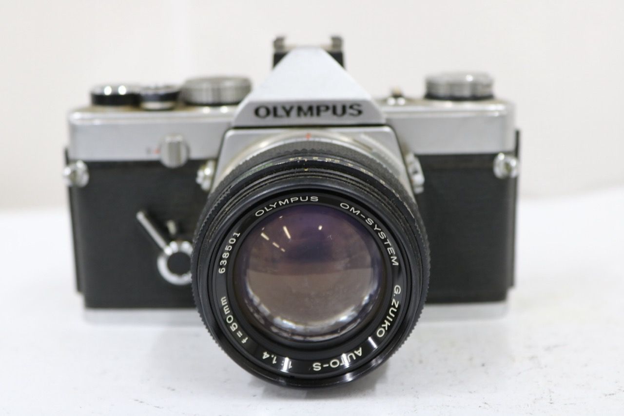 【訳あり品】 オリンパス Olympus OM-1 G.ZUIKO AUTO-S 50mm F1.4 ボディレンズセット e13084