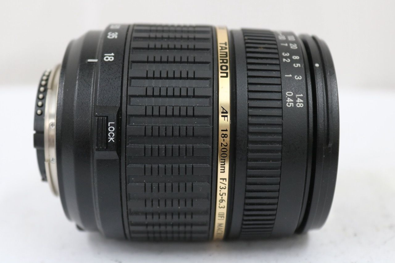 【返品保証】 タムロン Tamron ASPHERICAL XR Di II AF 18-200mm F3.5-6.3 MACRO ニコンマウント レンズ e13076 【返品保証】 タムロン Tamron ASPHERICAL XR Di II AF 18-200mm F3.5-6.3 MACRO ニコンマウント レンズ e13076
