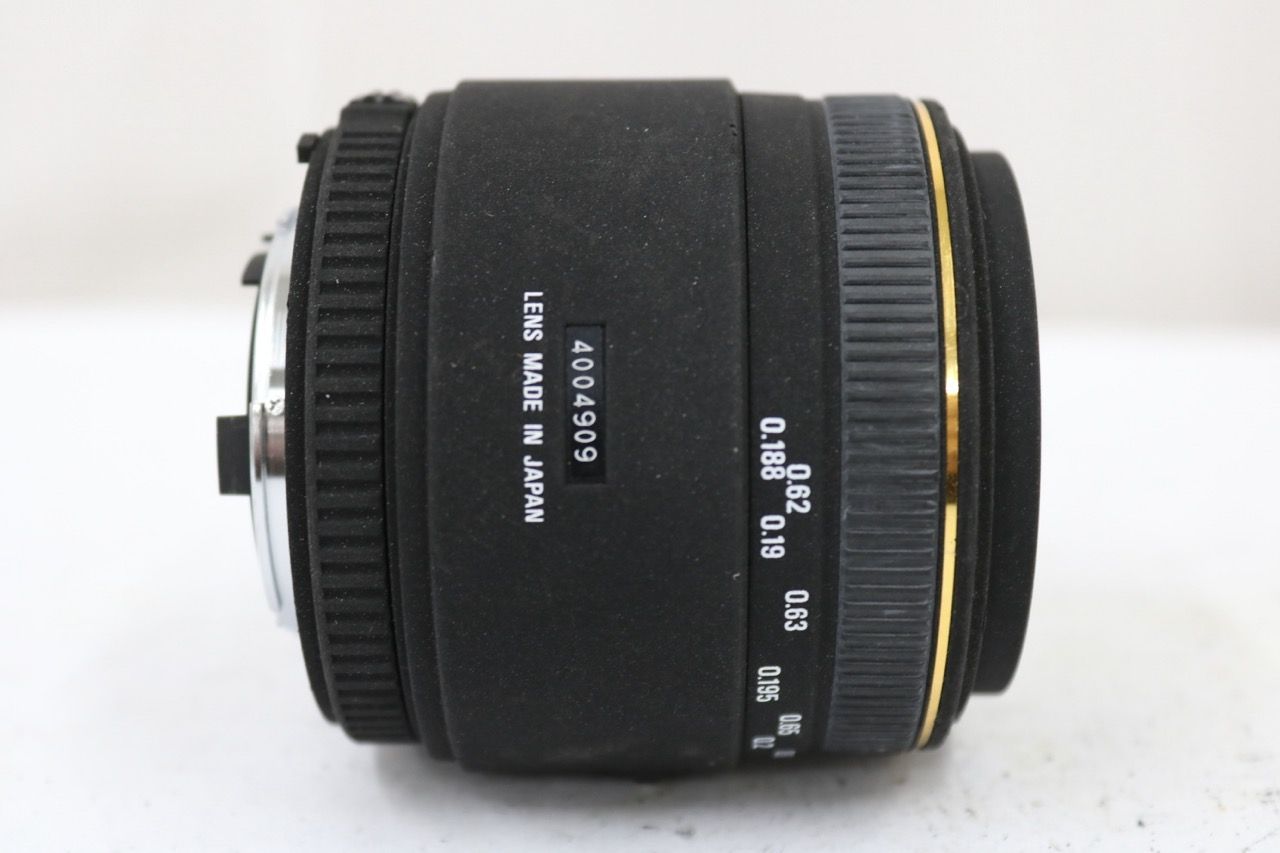 【返品保証】 シグマ Sigma EX DG 50mm F2.8 MACRO D ニコンマウント レンズ e13077