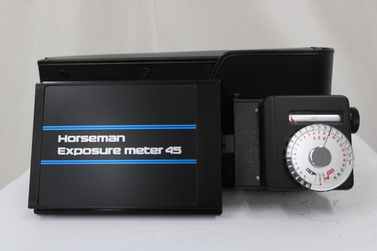 【ほぼ新品】HORSEMAN EXPOSURE METER45 ホースマン露出計 返品保証】 ホースマン Horseman Exposure meter 45 露出計 e13090