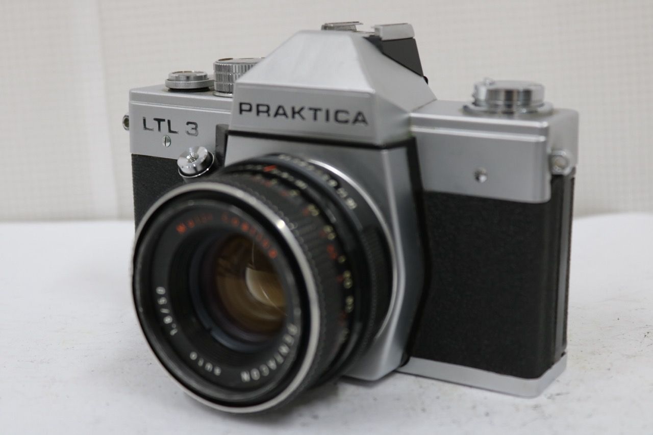 【返品保証】 PRAKTICA LTL3 PENTACON auto Multi Coating 50mm F1.8 ボディレンズセット e13091