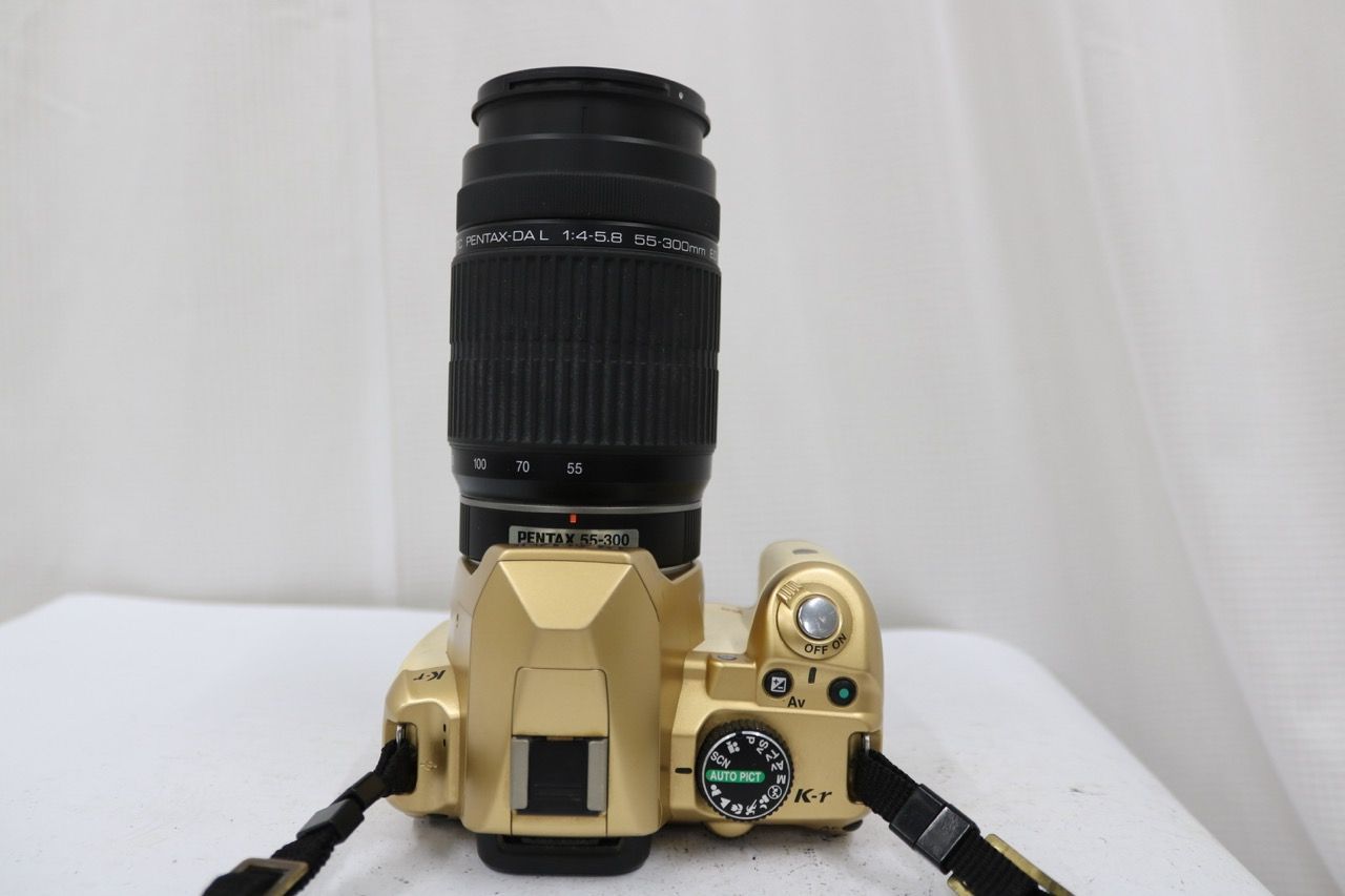 【返品保証】 ペンタックス Pentax K-r SR ゴールド smc PENTAX-DAL 55-300mm F4-5.8 ED デジタル一眼 e13093 【返品保証】 ペンタックス Pentax K-r SR ゴールド smc PENTAX-DAL 55-300mm F4-5.8 ED デジタル一眼 e13093