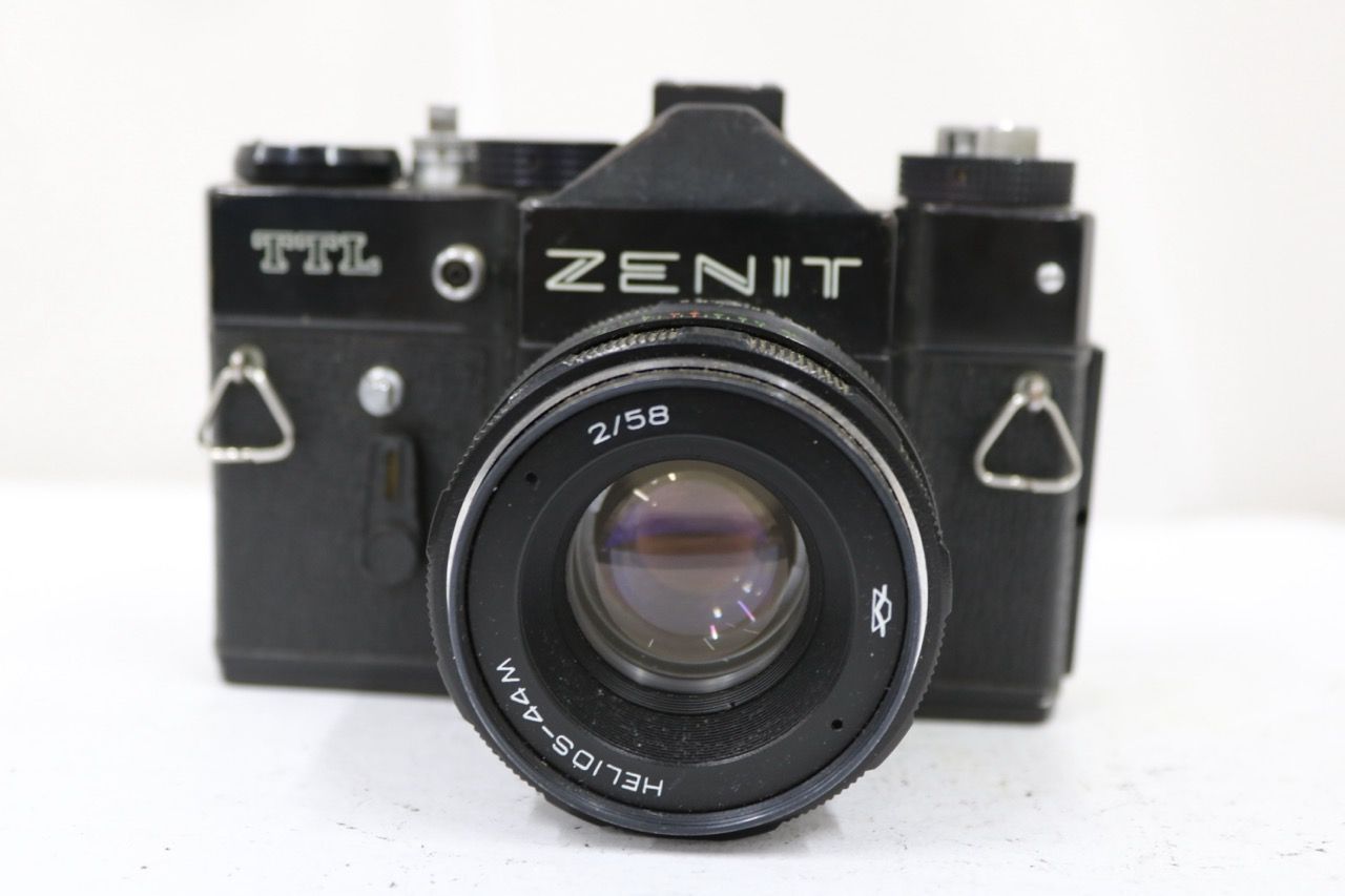 【返品保証】 ZENIT TTL ブラック HELIOS-44M 58mm F2 ボディレンズセット e13095 【返品保証】 ZENIT TTL ブラック HELIOS-44M 58mm F2 ボディレンズセット e13095