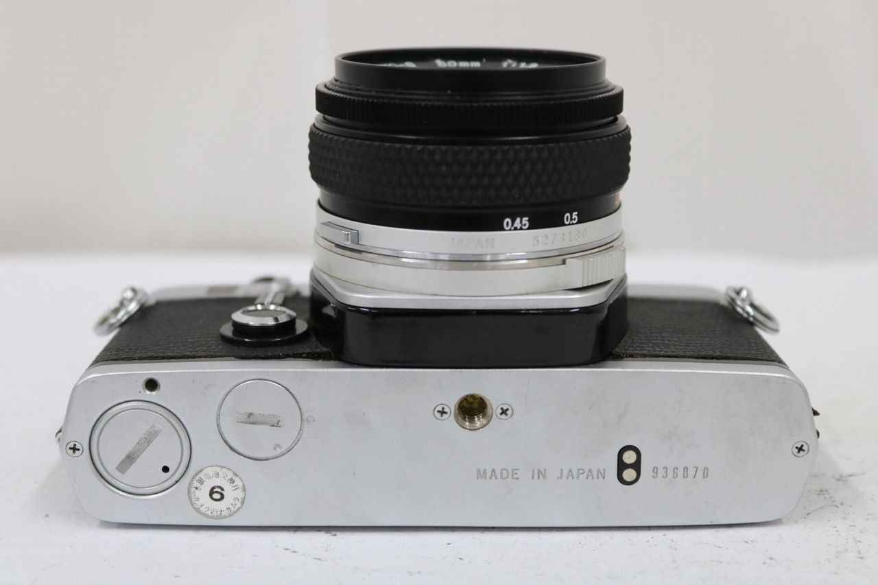 【返品保証】 オリンパス Olympus OM1 ZUIKO AUTO-S 50mm F1.8 ボディレンズセット e13098