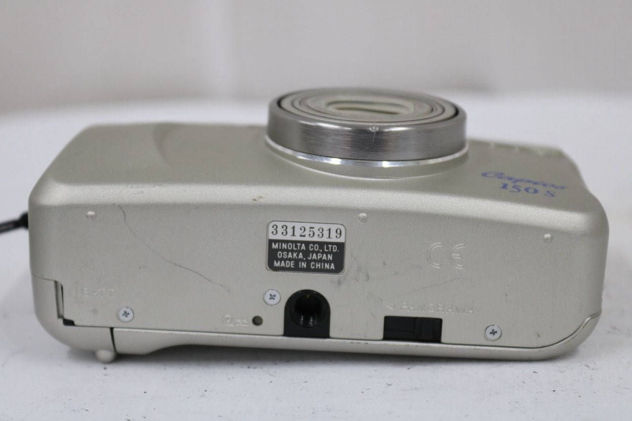 【返品保証】 ミノルタ Minolta Capios 150S 37.5-150mm コンパクトカメラ e13099