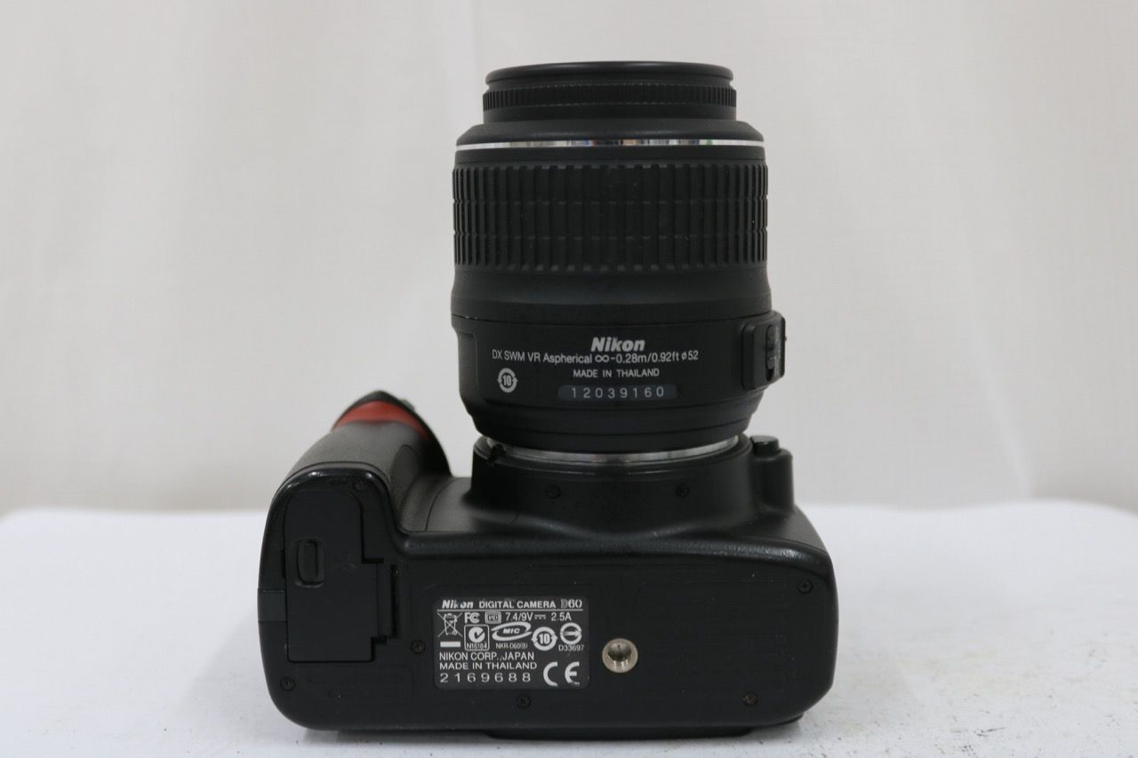 【返品保証】 【シャッター10849回】ニコン Nikon D60 AF-S DX NIKKOR 18-55mm F3.5-5.6G VR デジタル一眼 e13100 【返品保証】 【シャッター10849回】ニコン Nikon D60 AF-S DX NIKKOR 18-55mm F3.5-5.6G VR デジタル一眼 e13100