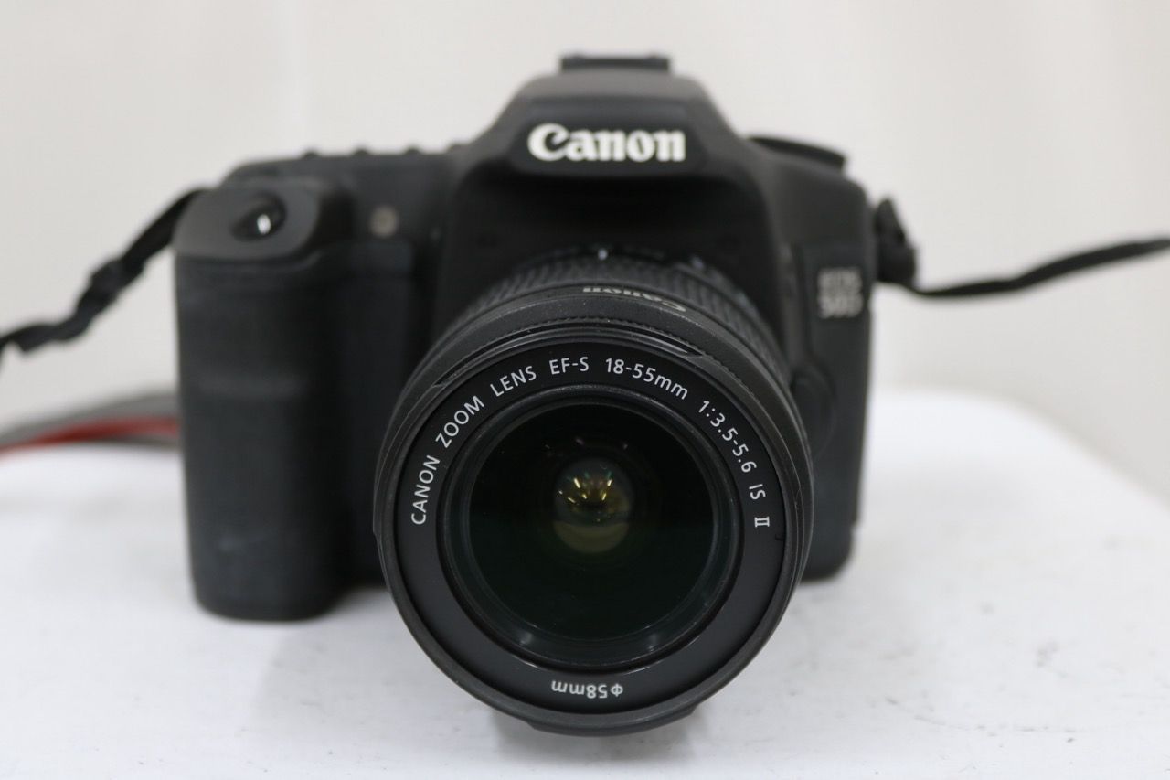 返品保証】 【シャッター956回】キャノン Canon EOS 50D EF-S 18-55mm