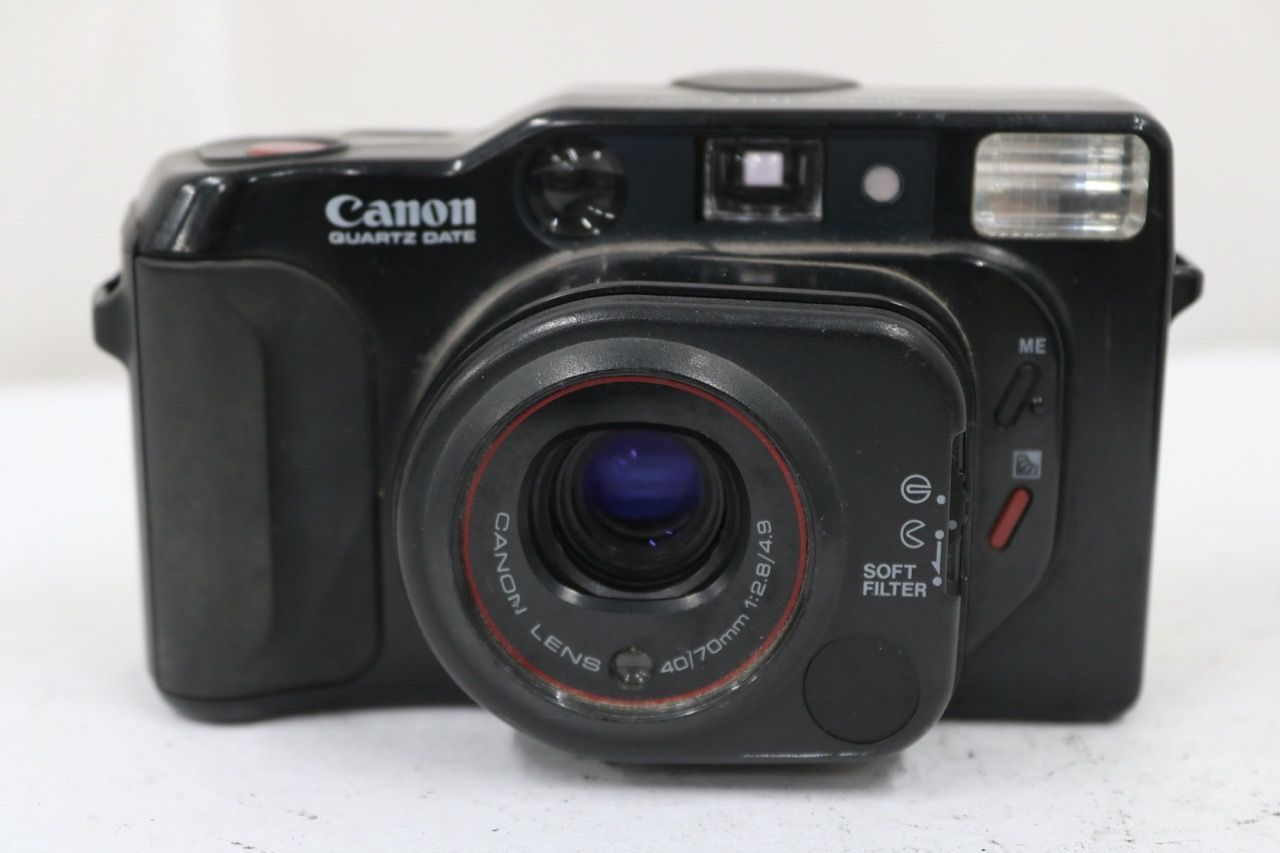 【返品保証】 キャノン Canon Autoboy TELE QUARTZ DATE 40-70mm F2.8-4.9 コンパクトカメラ e13086