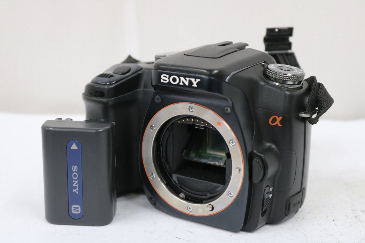 【返品保証】 ソニー Sony α DSLR-A100 バッテリー付き デジタル一眼 e13092
