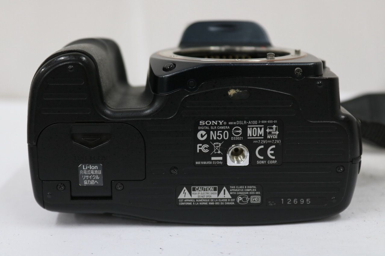 【返品保証】 ソニー Sony α DSLR-A100 バッテリー付き デジタル一眼 e13092
