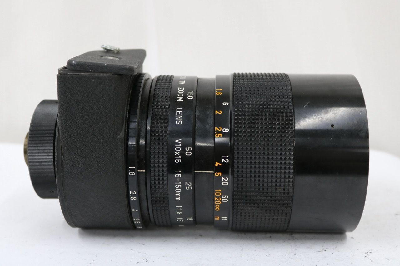 【返品保証】 キャノン Canon TV ZOOM LENS V10×15 15-150mm F1.8 IE ビデオレンズ e13094