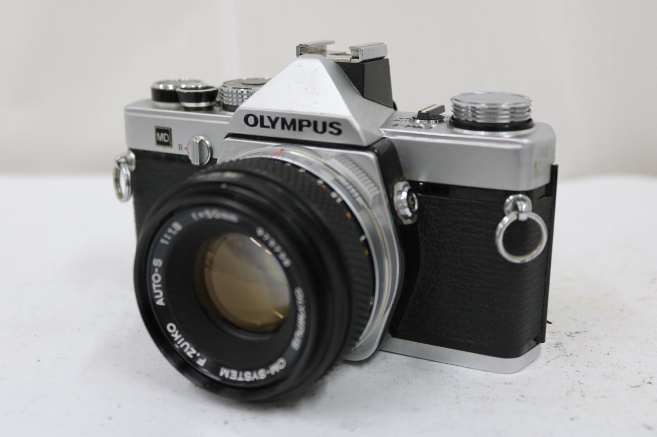 【返品保証】 オリンパス Olympus OM-1 F.ZUIKO AUTO-S 50mm F1.8 ボディレンズセット e13096