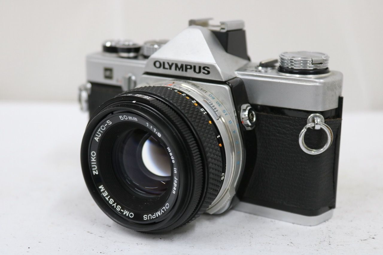 【返品保証】 オリンパス Olympus OM1 ZUIKO AUTO-S 50mm F1.8 ボディレンズセット e13098