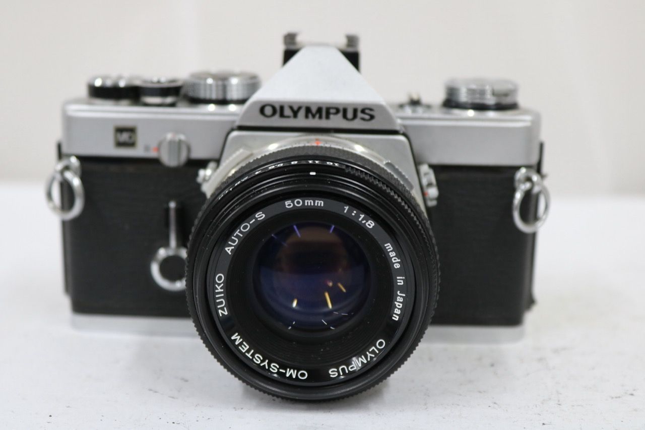 【返品保証】 オリンパス Olympus OM1 ZUIKO AUTO-S 50mm F1.8 ボディレンズセット e13098