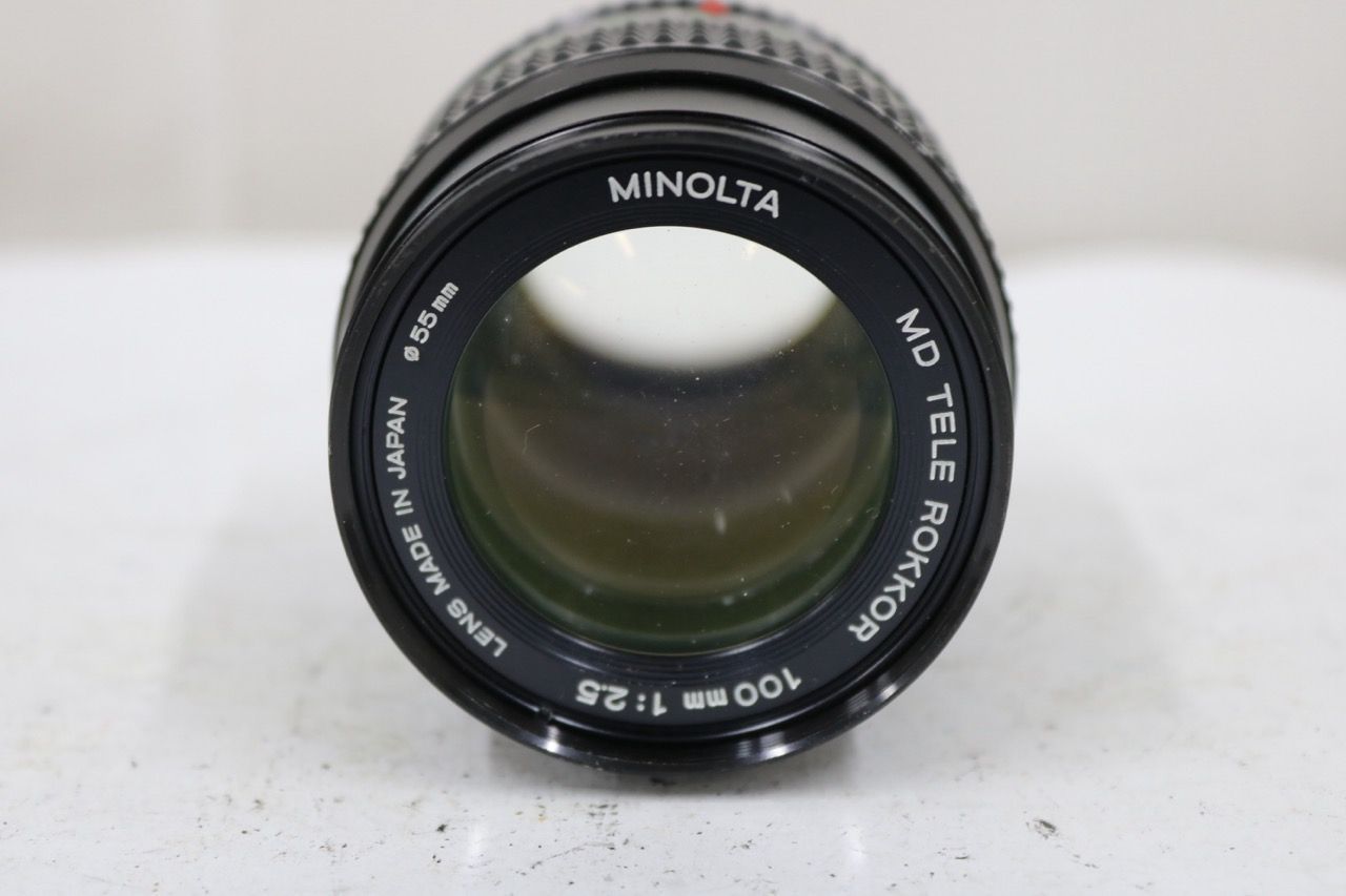 【訳あり品】 ミノルタ Minolta MD TELE ROKKOR 100mm F2.5 レンズ e13110