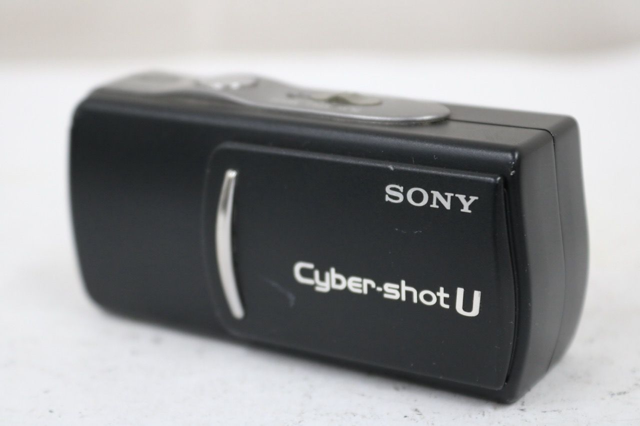 【返品保証】 ソニー Sony Cyber-shot U DSC -U20 ブラック コンパクトデジタルカメラ e13111