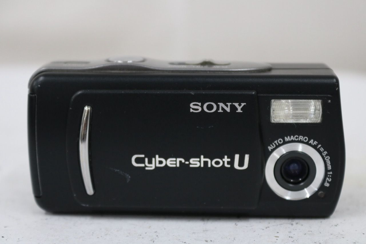 【返品保証】 ソニー Sony Cyber-shot U DSC -U20 ブラック コンパクトデジタルカメラ e13111