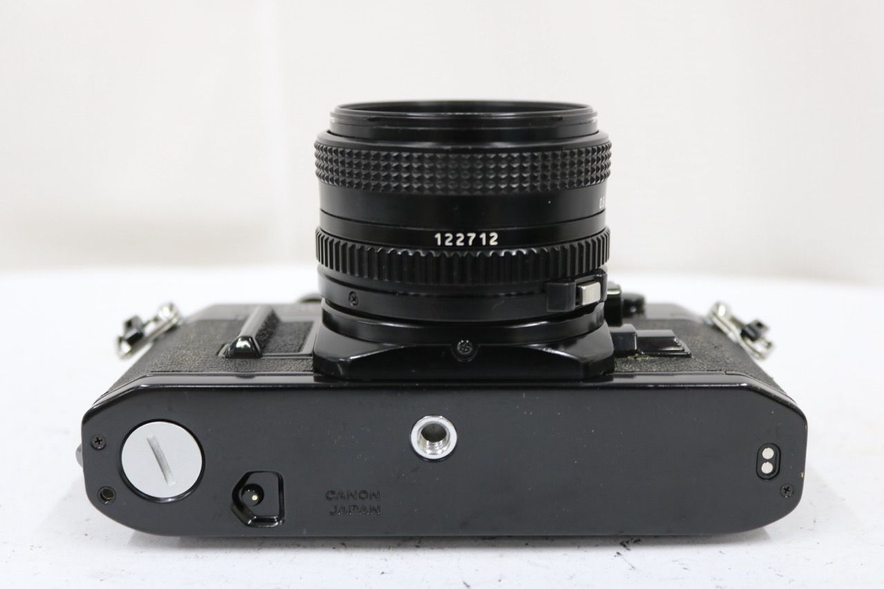 【返品保証】 キャノン Canon AE-1 ブラック NEW FD 50mm F2 ボディレンズセット e13113 【返品保証】 キャノン Canon AE-1 ブラック NEW FD 50mm F2 ボディレンズセット e13113