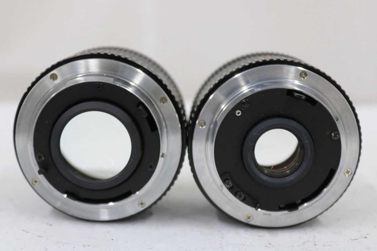 【返品保証】 【2点まとめ売り】ヤシカ Yashica ML 50mm F1.7 ML 28mm F2.8 レンズ e13112