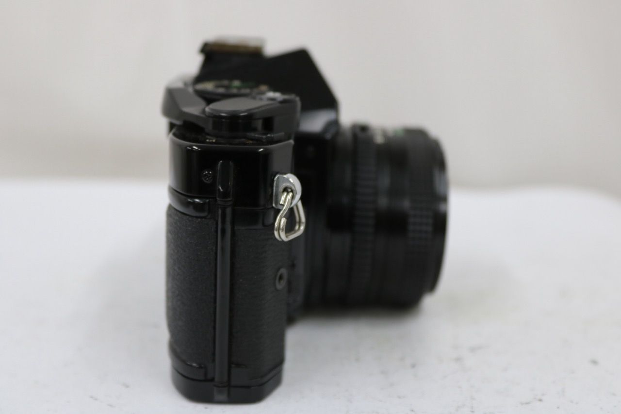 【訳あり品】 キャノン Canon AE-1 ブラック NEW FD 50mm F2 ボディレンズセット e13122