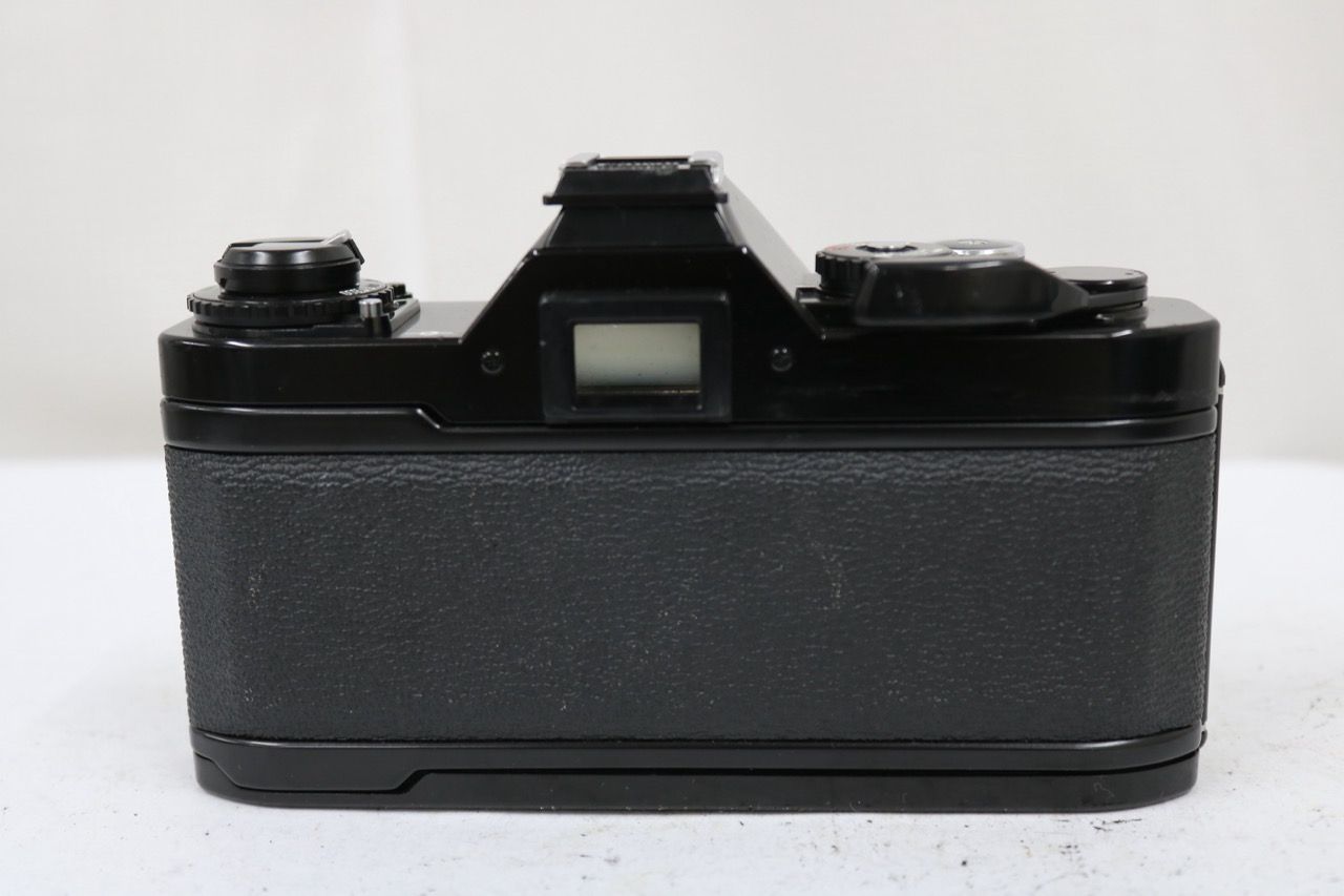 【返品保証】 キャノン Canon AV-1 ブラック FD S.C. 50mm F1.8 ボディレンズセット e13120
