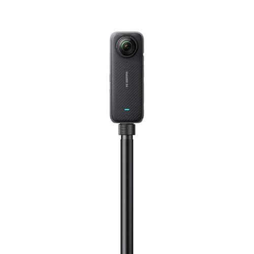 Insta360 自動展開式三脚自撮り棒、Insta360見えない自撮り棒 + 三脚、自動展開式、汎用1/4インチマウント、Ace、Ace Pro、Ace Pro 2、Flow、Flow 2 Pro、Flow 2、Flow Pro、GO 3、 eb75df65