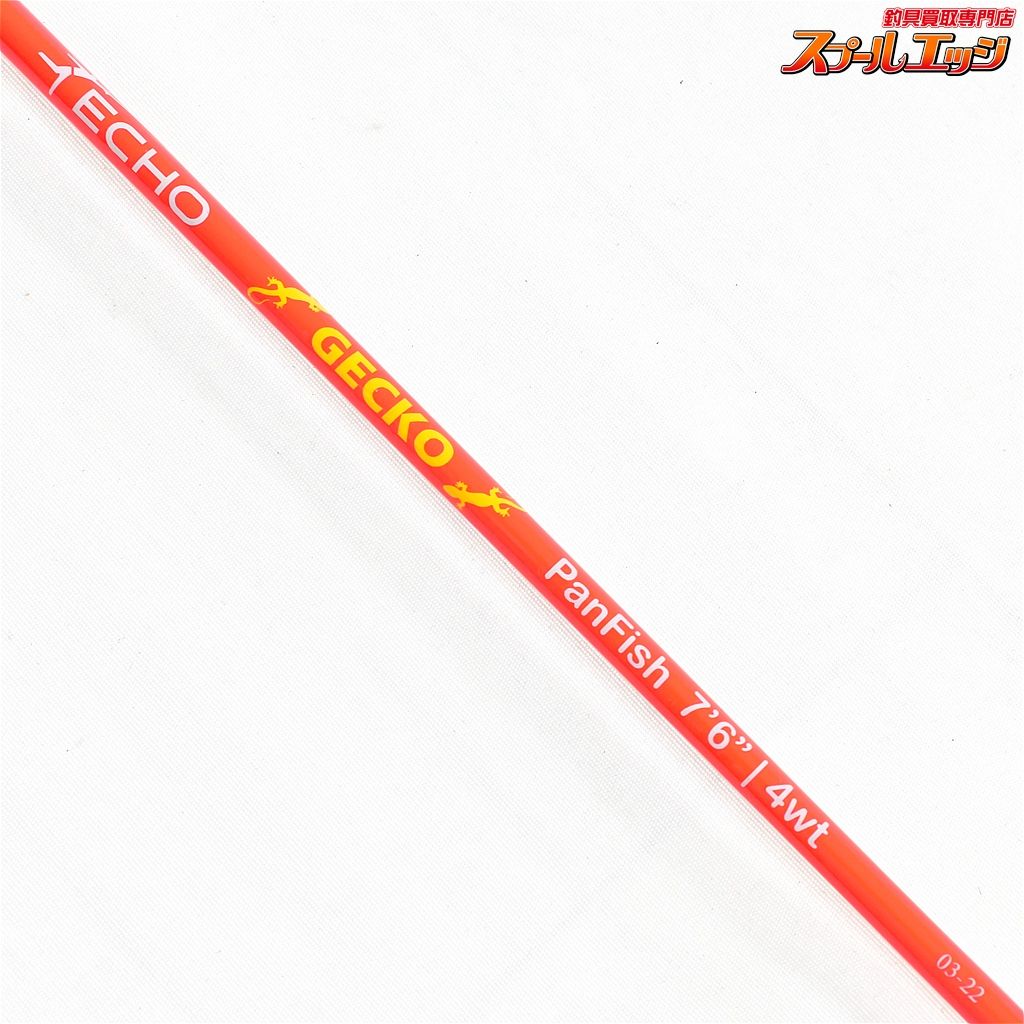 ★☆【エコー】 ゲッコー パンフィッシュ 7.6ft 7'6 4wt ECHO GECKO PanFish ヤマメ イワナ K_108★☆v48008 ★☆【エコー】 ゲッコー パンフィッシュ 7.6ft 7'6 4wt ECHO GECKO PanFish ヤマメ イワナ K_108★☆v48008