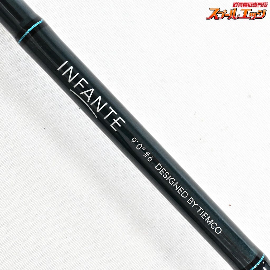 ★☆【ティムコ】 ユーフレックス インファンテ 9.0ft 9'0 #6 906-4 ウッド Tiemco EUFLEX INFANTE ヤマメ イワナ K_120★☆v48009