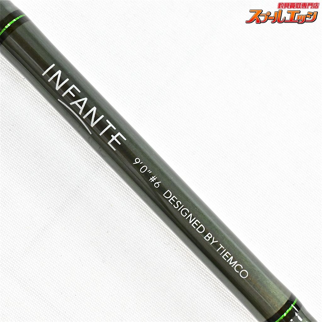 ★☆【ティムコ】 ユーフレックス インファンテ 9.0ft 9'0 #6 906-4 コルク Tiemco EUFLEX INFANTE ヤマメ イワナ アマゴ K_121★☆v48010