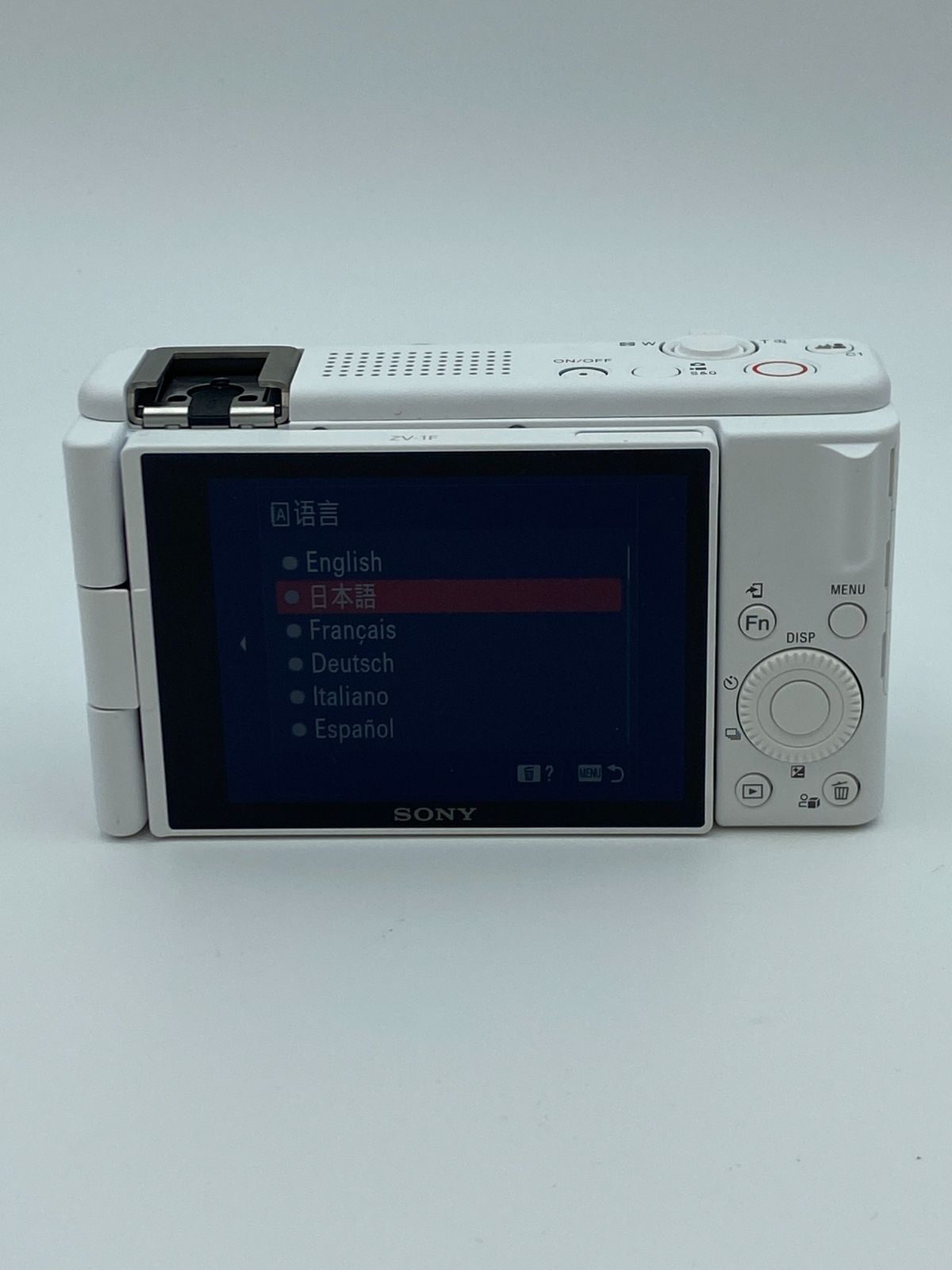 【動作確認済】SONY ZV-1F ホワイト VLOGカメラ 【動作確認済】SONY ZV-1F ホワイト VLOGカメラ