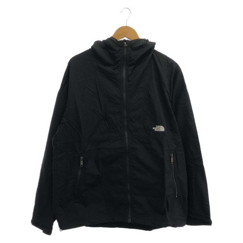 【中古】THE NORTH FACE コンパクトジャケット ブラック サイズL NP72530 ノースフェイス[24]