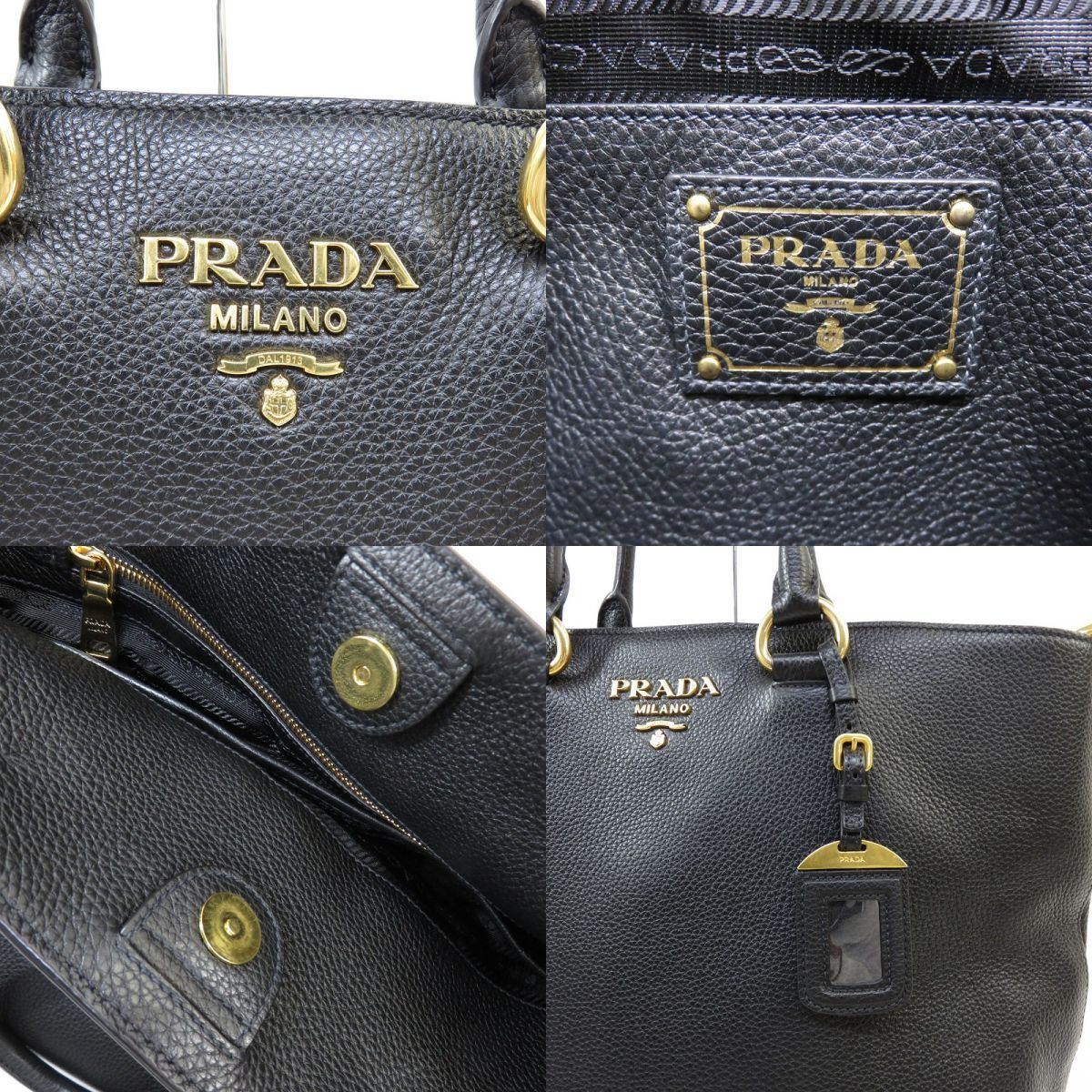 美品】 PRADA プラダ VITELLO PHENIX ヴィッテロ フェニックス 2WAY