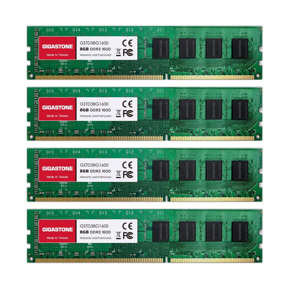 【メモリ DDR3】GIGASTONE 8GBx4枚 (32GB Kit) DDR3/DDR3L 1600MHz (1333MHz) PC3-12800 (PC3-10600) CL11 1.35V/1.5V 2Rx8 UDIMM 240 ピ 0e5c3971 【メモリ DDR3】GIGASTONE 8GBx4枚 (32GB Kit) DDR3/DDR3L 1600MHz (1333MHz) PC3-12800 (PC3-10600) CL11 1.35V/1.5V 2Rx8 UDIMM 240 ピ 0e5c3971