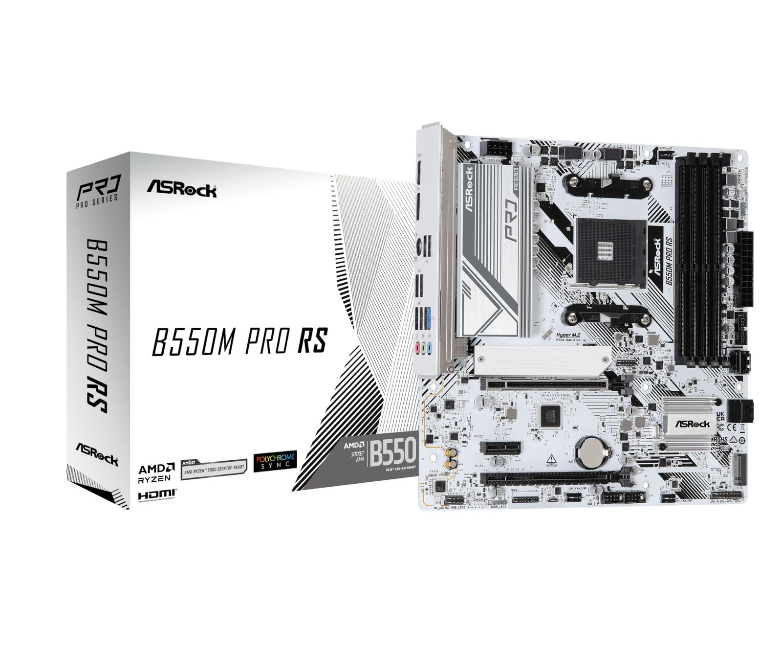 ASRock マザーボード B550M Pro RS AMD Ryzen 5000 シリーズ CPU (Soket AM4) 対応 B550 チップセット Micro ATX DDR4 マザーボード 【国内正規代理店品】/ 756e36b2 ASRock マザーボード B550M Pro RS AMD Ryzen 5000 シリーズ CPU (Soket AM4) 対応 B550 チップセット Micro ATX DDR4 マザーボード 【国内正規代理店品】/ 756e36b2
