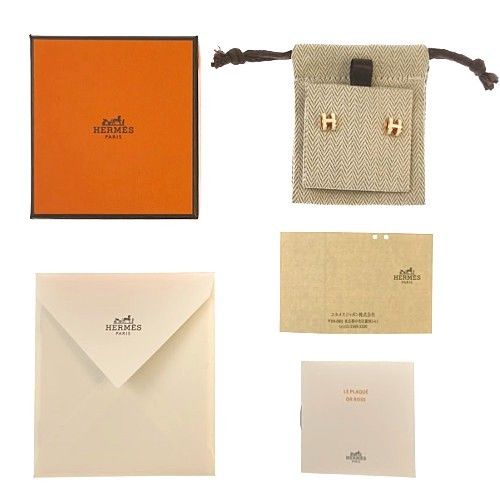 HERMES エルメス ポップH ミニ ピアス HERMES エルメス ポップH ミニ ピアス