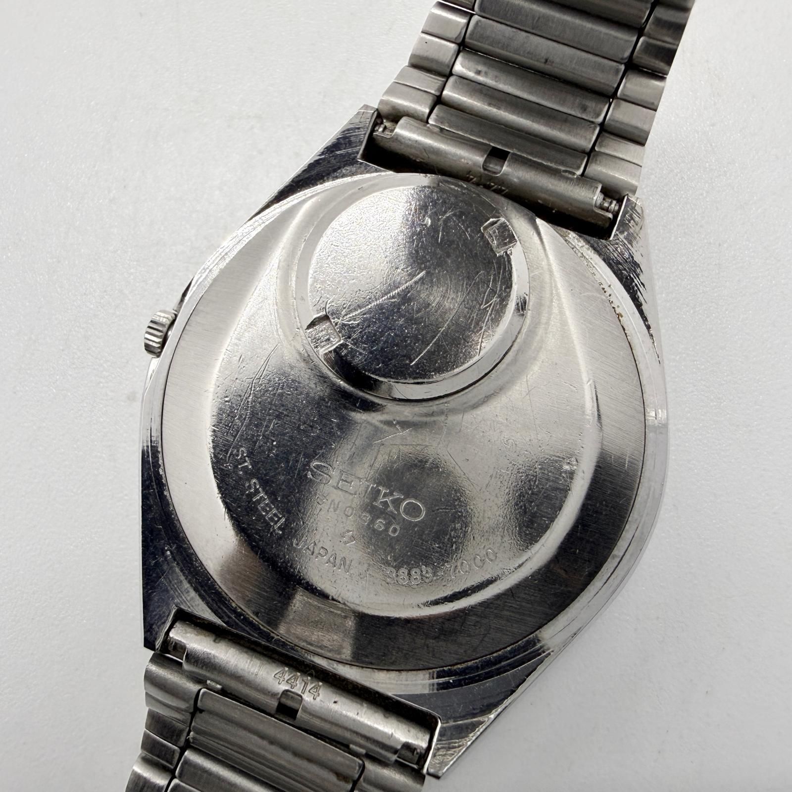 SEIKO セイコー スーペリア デイデイト 3883-7000 ブルー QZ メンズ 腕時計 稼働品 SEIKO セイコー スーペリア デイデイト 3883-7000 ブルー QZ メンズ 腕時計 稼働品