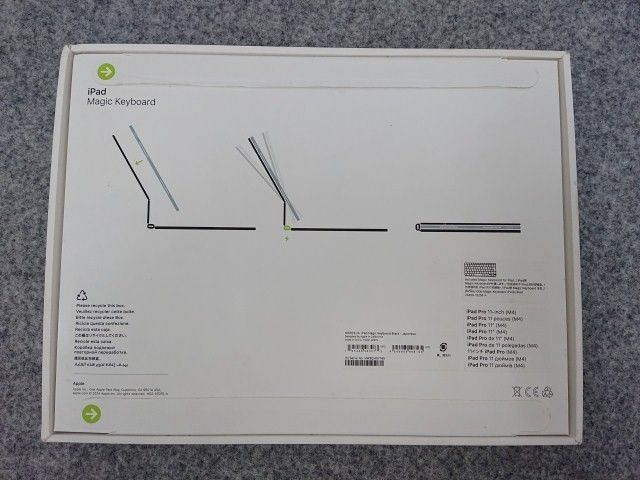 【未使用品】 Apple 11インチiPad Pro (M4)用 Magic Keyboard 日本語 MWR23J/A ブラック A2975 マジックキーボード アップル 【未使用品】 Apple 11インチiPad Pro (M4)用 Magic Keyboard 日本語 MWR23J/A ブラック A2975 マジックキーボード アップル