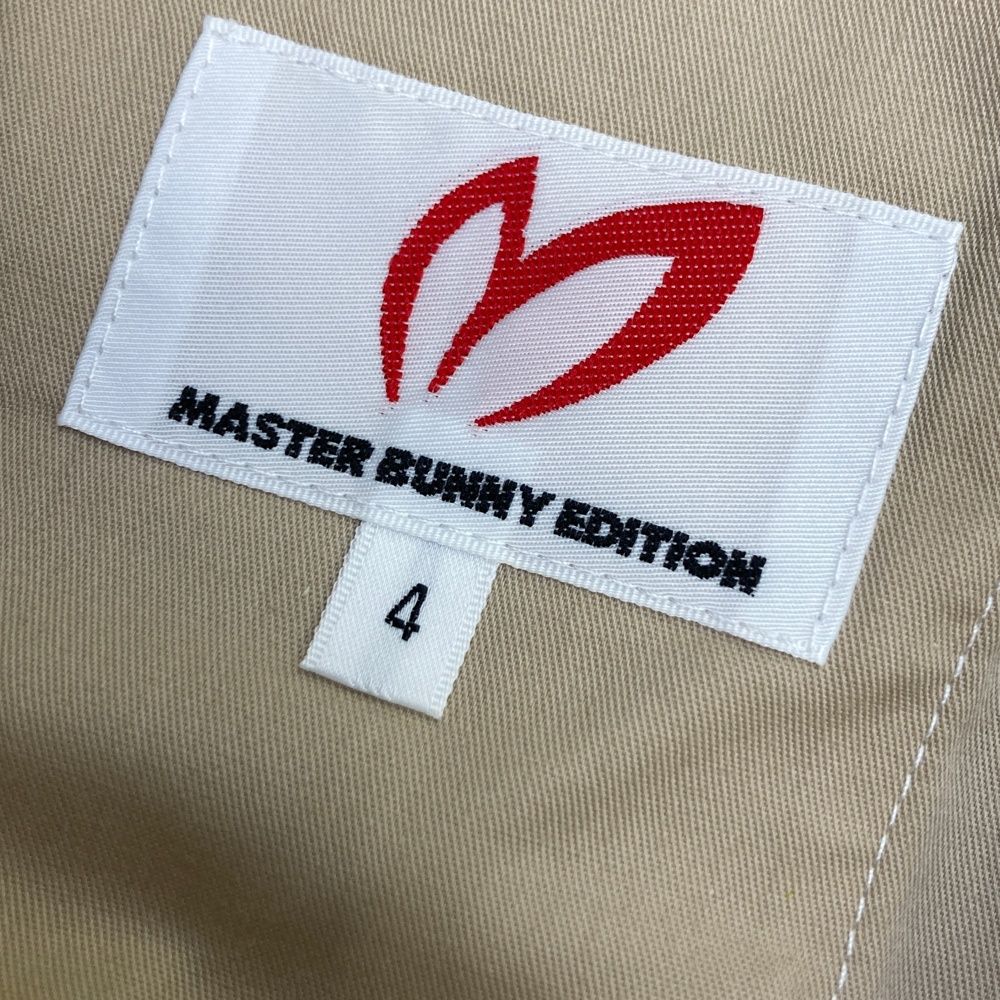 サイズ：4 MASTER BUNNY EDITION マスターバニーエディション パンツ ホワイト系 [240101694253] ゴルフウェア メンズ ストスト