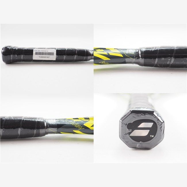 中古 テニスラケット バボラ ピュア アエロ チーム 2022年モデル (G2) BABOLAT PURE AERO TEAM 2022 (c26050515c)