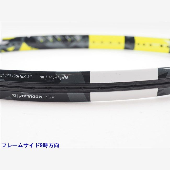中古 テニスラケット バボラ ピュア アエロ チーム 2022年モデル (G2) BABOLAT PURE AERO TEAM 2022 (c26050515c)