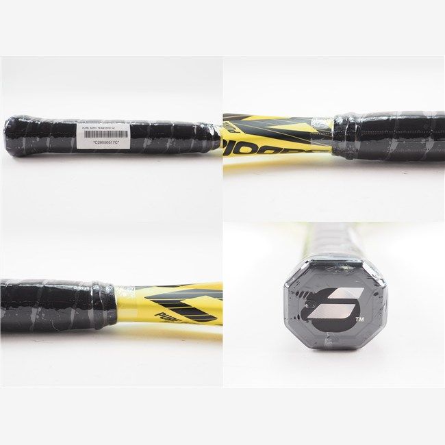 中古 テニスラケット バボラ ピュア アエロ チーム 2018年モデル (G2) BABOLAT PURE AERO TEAM 2018 (c26050517c)