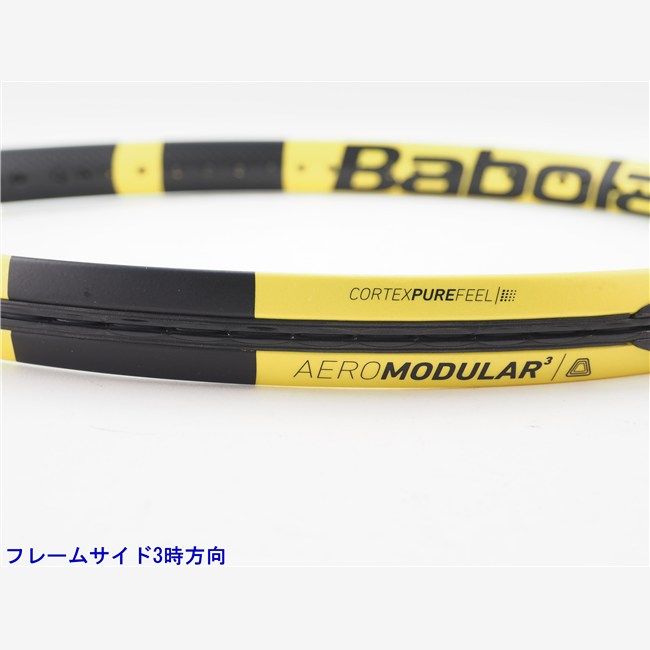 中古 テニスラケット バボラ ピュア アエロ チーム 2018年モデル (G2) BABOLAT PURE AERO TEAM 2018 (c26050517c)