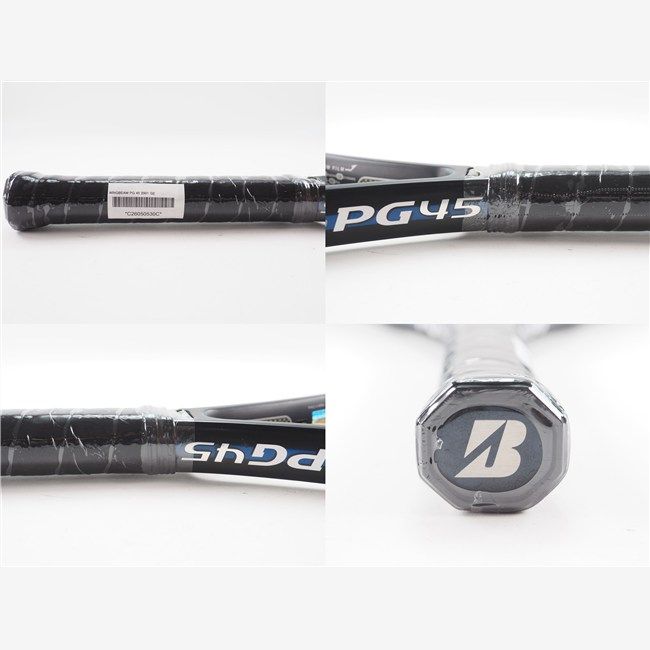 中古 テニスラケット ブリヂストン ウィングビーム PG 45 2001年モデル (G2) BRIDGESTONE WINGBEAM PG 45 2001 (c26050530c)