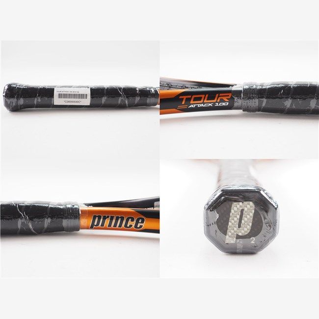 中古 テニスラケット プリンス ツアー アタック 100 2014年モデル (G2) PRINCE TOUR ATTACK 100 2014 (c26050540c)