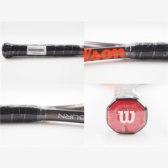 中古 テニスラケット ウィルソン バーン 95 カウンターベール 2017年モデル (G2) WILSON BURN 95 CV 2017 (c26050542c)