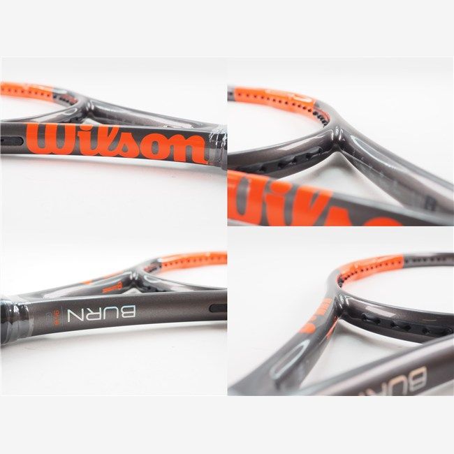 中古 テニスラケット ウィルソン バーン 95 カウンターベール 2017年モデル (G2) WILSON BURN 95 CV 2017 (c26050542c)