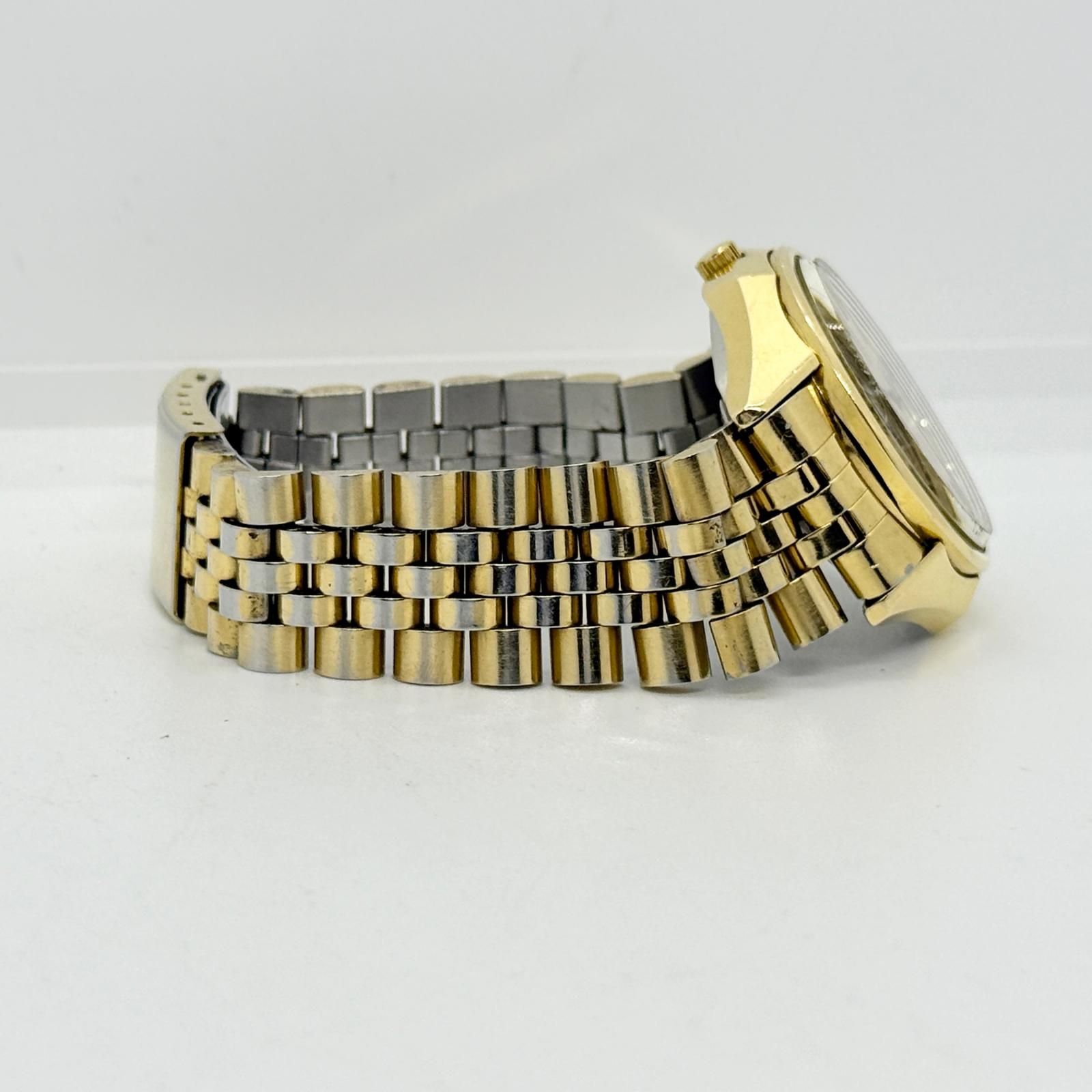 SEIKO セイコー V.F.A 3823-7040 ゴールド QZ メンズ 腕時計 稼働品 SEIKO セイコー V.F.A 3823-7040 ゴールド QZ メンズ 腕時計 稼働品