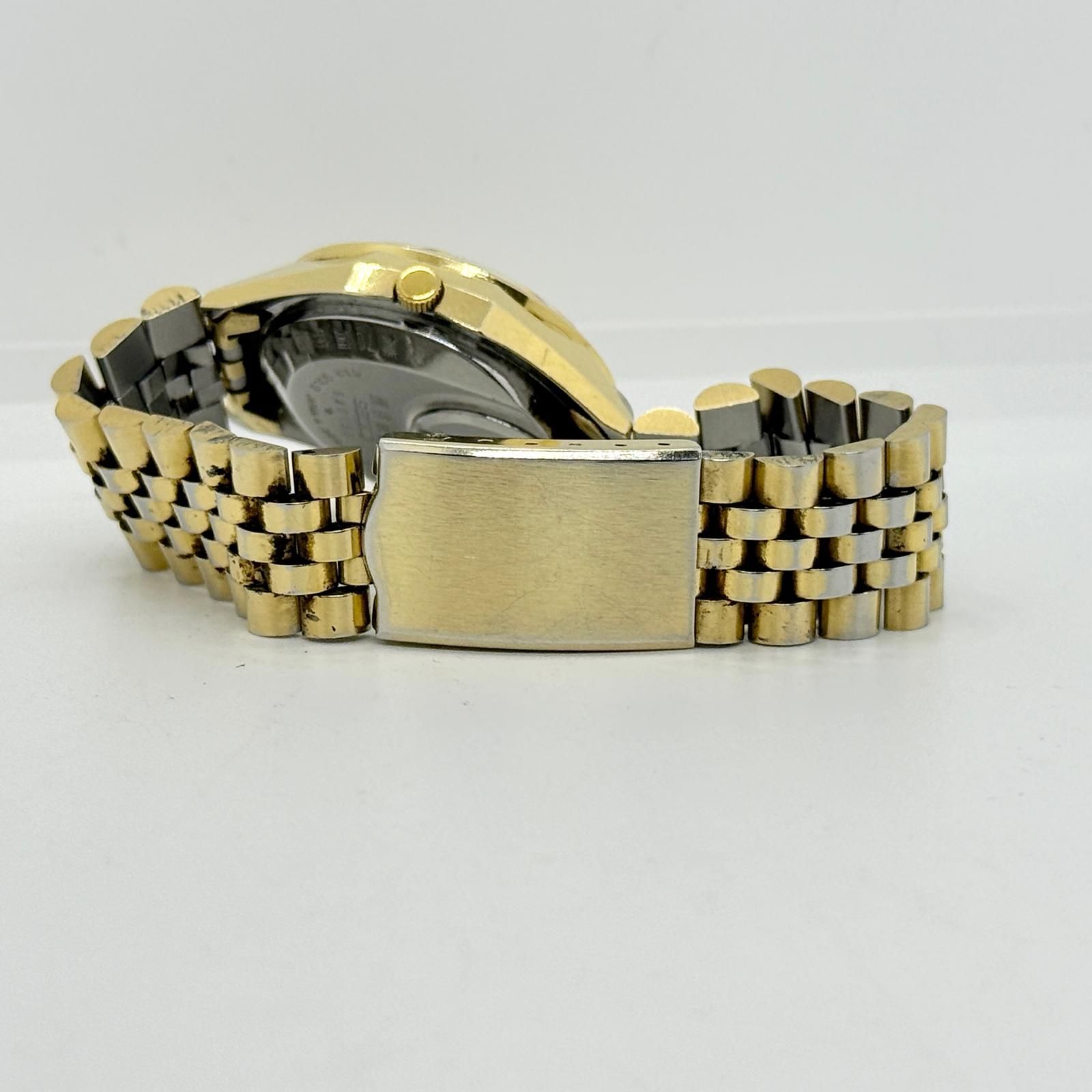 SEIKO セイコー V.F.A 3823-7040 ゴールド QZ メンズ 腕時計 稼働品 SEIKO セイコー V.F.A 3823-7040 ゴールド QZ メンズ 腕時計 稼働品